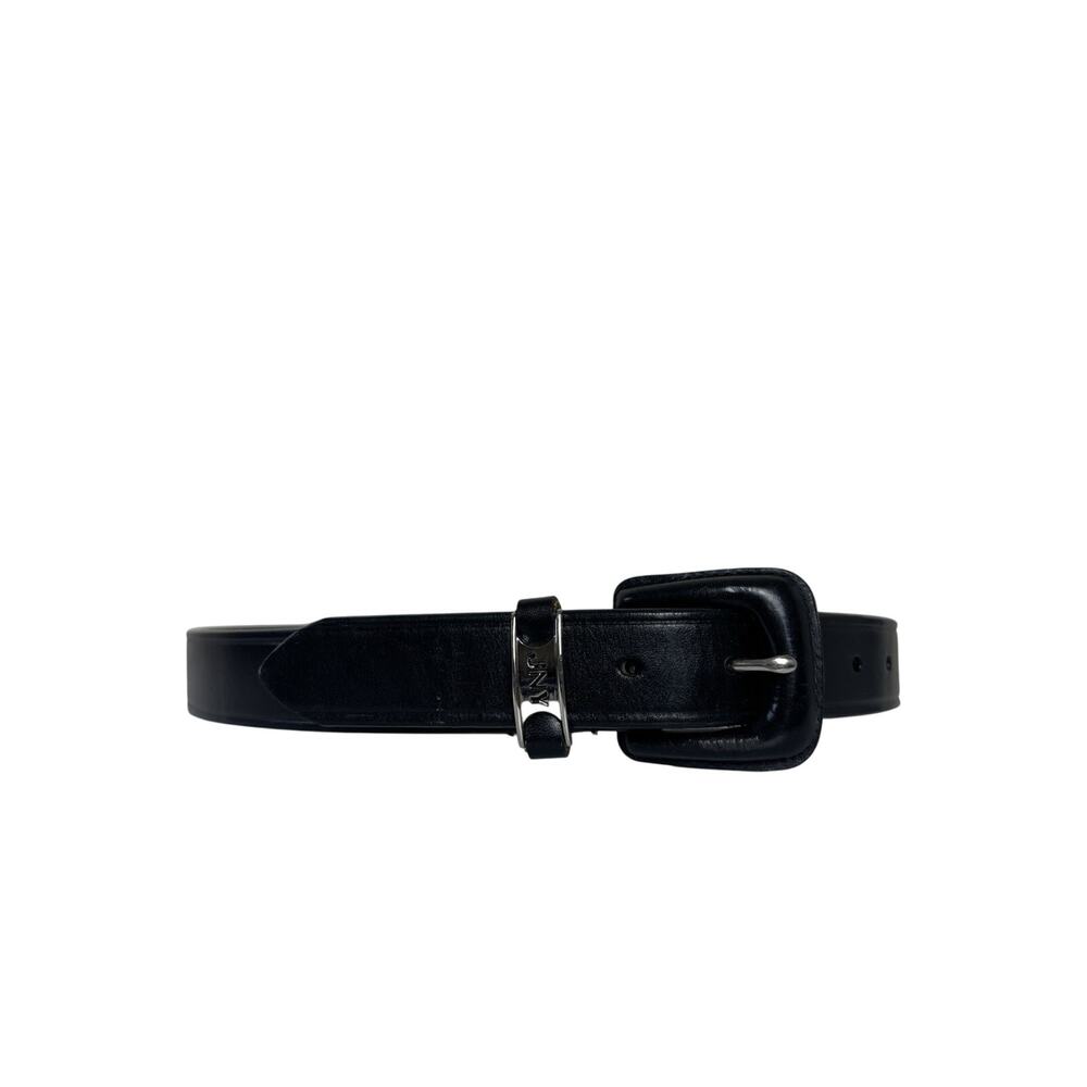 Vtg Jones NY Women’s Black Full Grain Bridle Leather Belt Size Medium Large